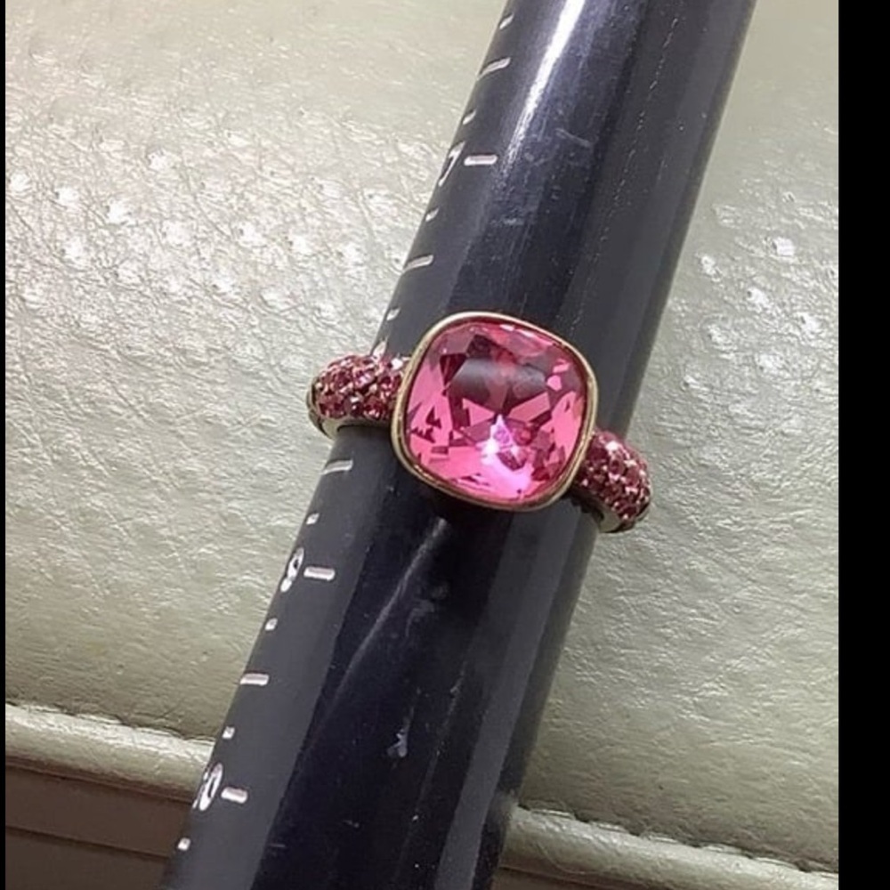 NWOT Heidi Daus Swarovski crystal ring size 8 - Picture 6 of 6